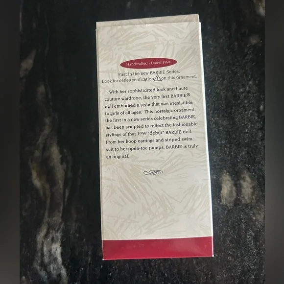 1994 Hallmark Keepsake Ornament "Debut - 1959" First in “Barbie” Series - Picture 2 of 12